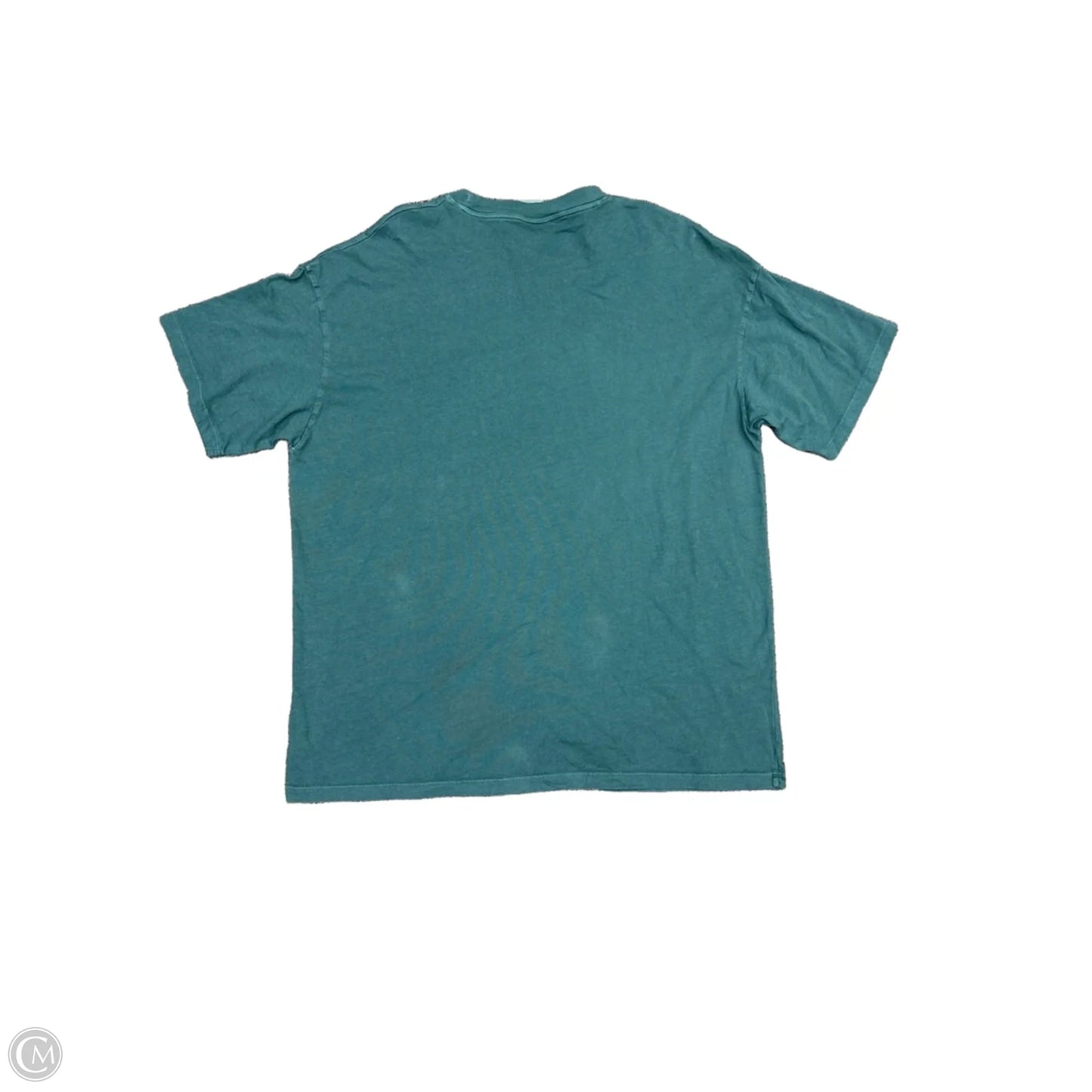 Top Short Sleeve Basic By American Eagle In Green, Size: M