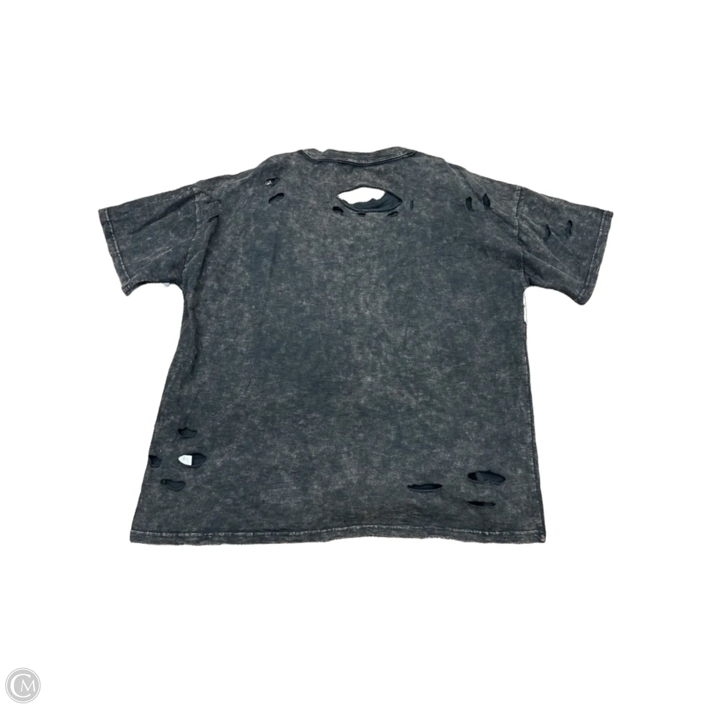 Tunic Short Sleeve By Oli & Hali In Brown, Size: Xl