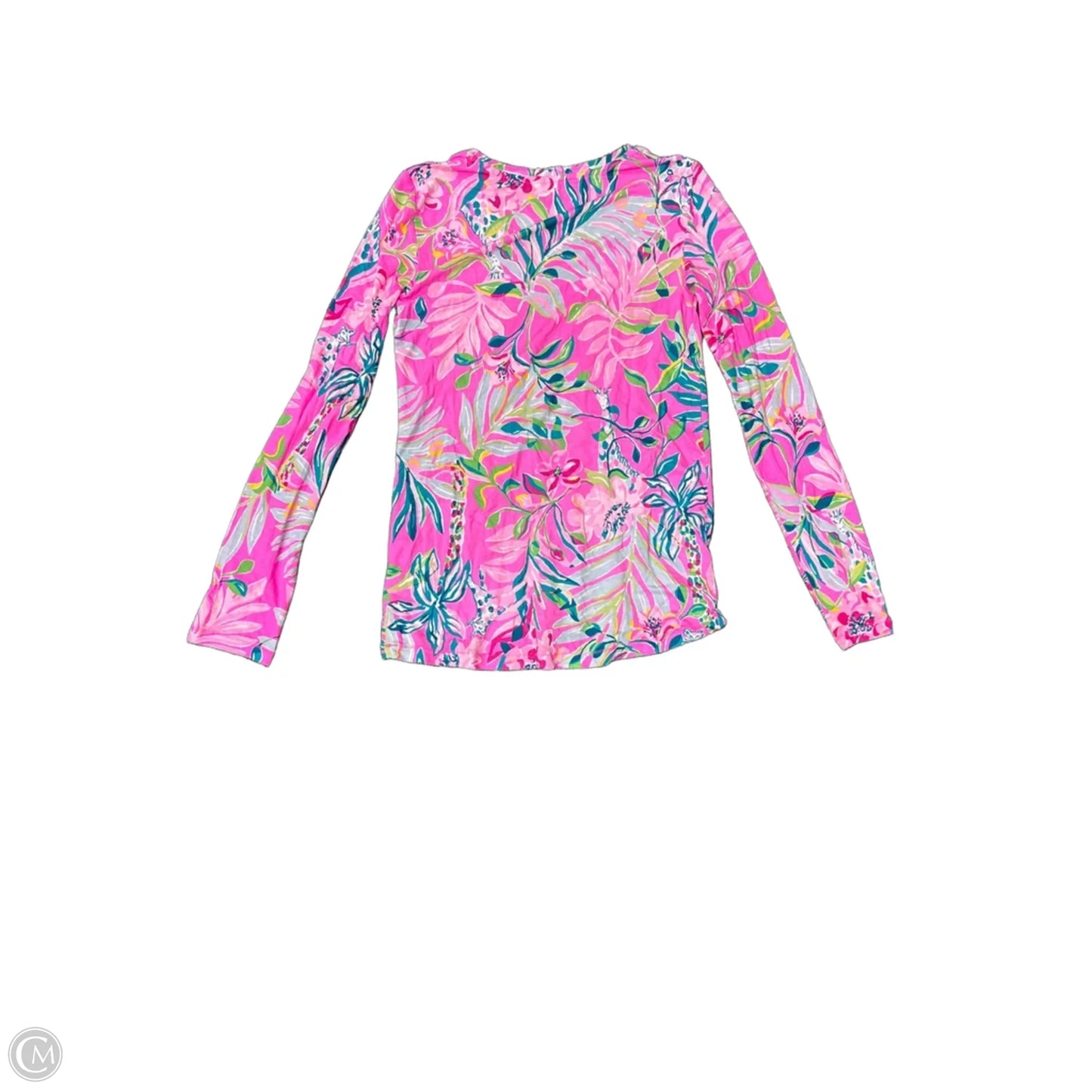 Top Long Sleeve Designer By Lilly Pulitzer In Pink, Size: Xxs