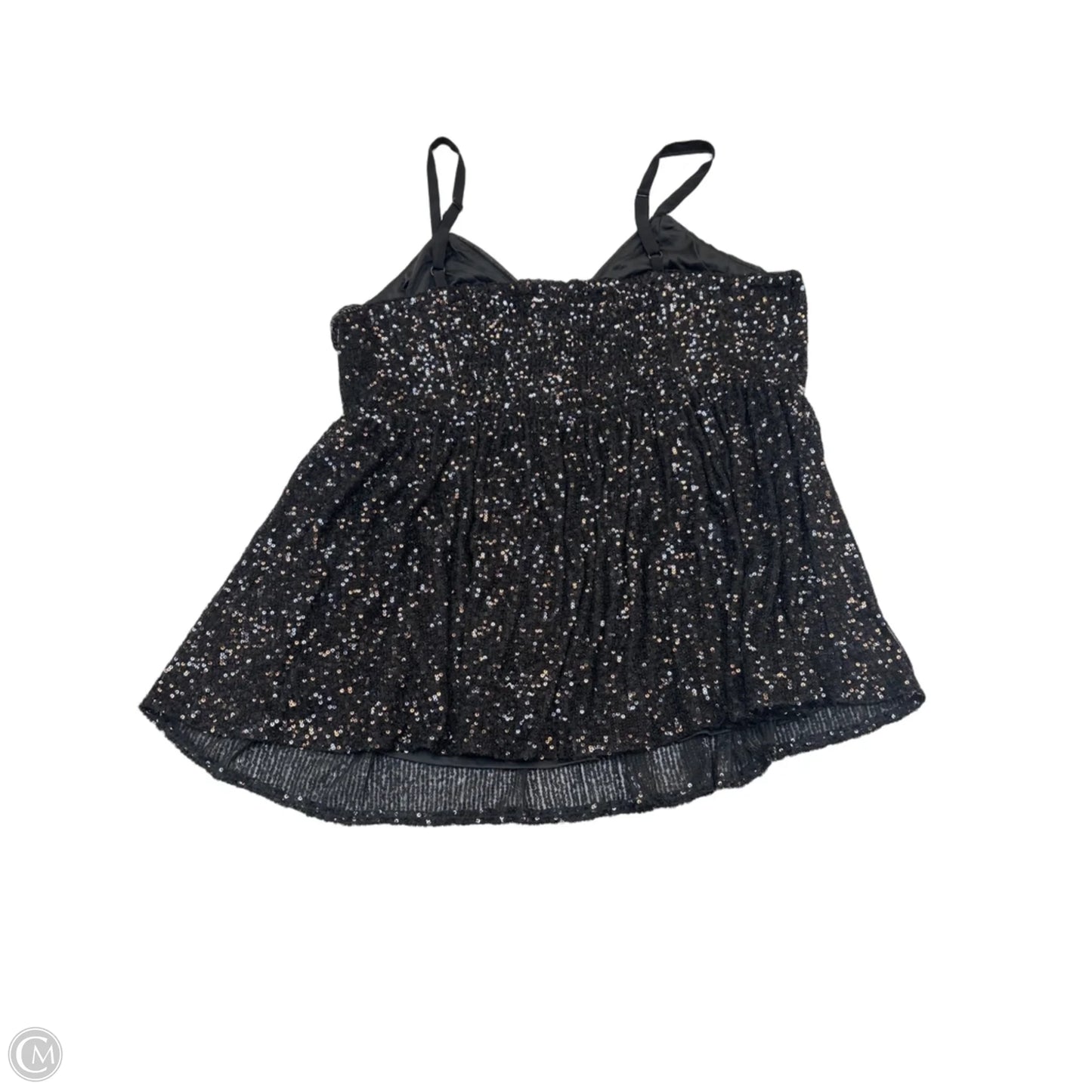 Top Sleeveless By Torrid In Black, Size: 1x