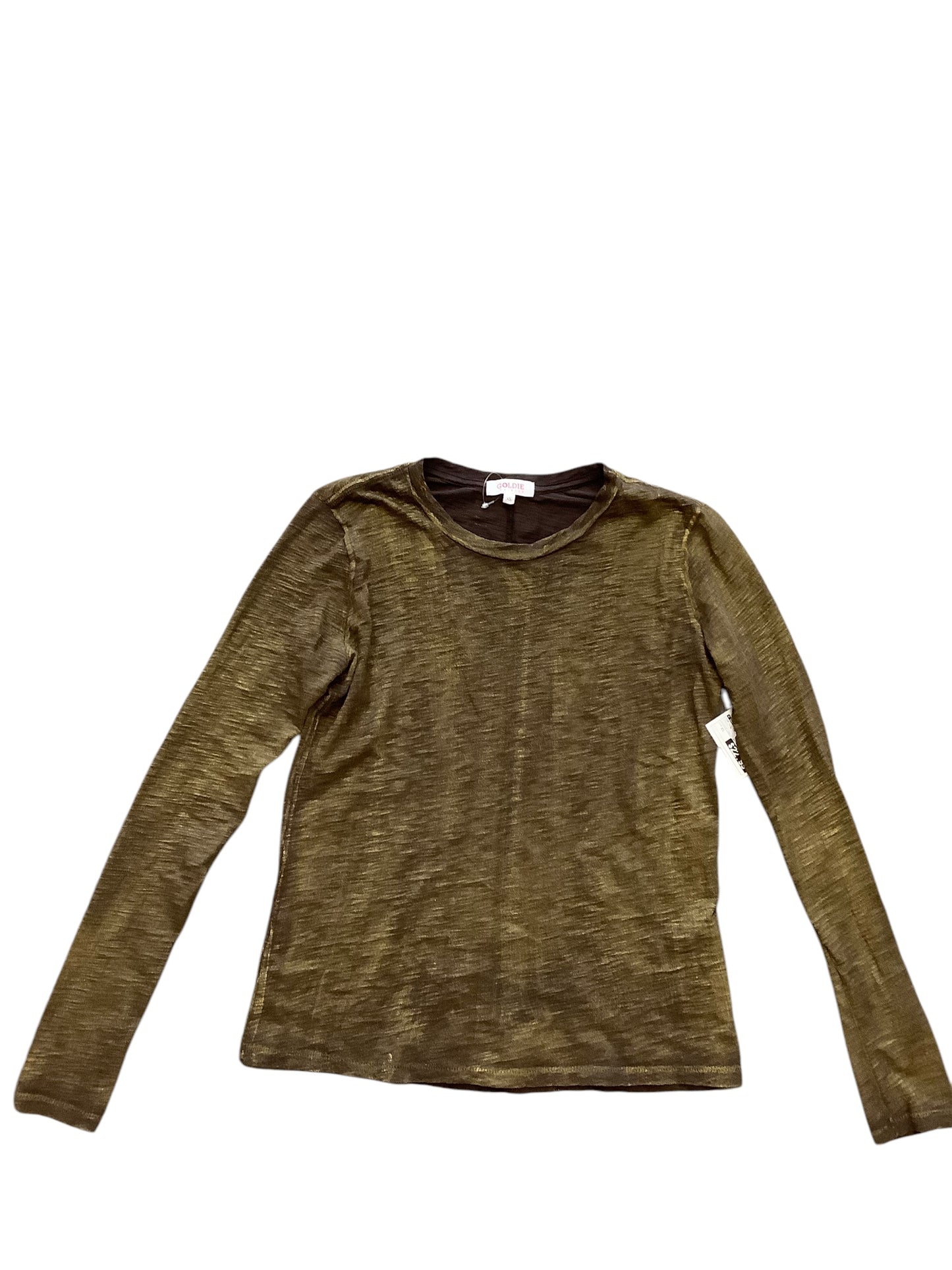 Top Long Sleeve By Cma In Gold, Size: Xs