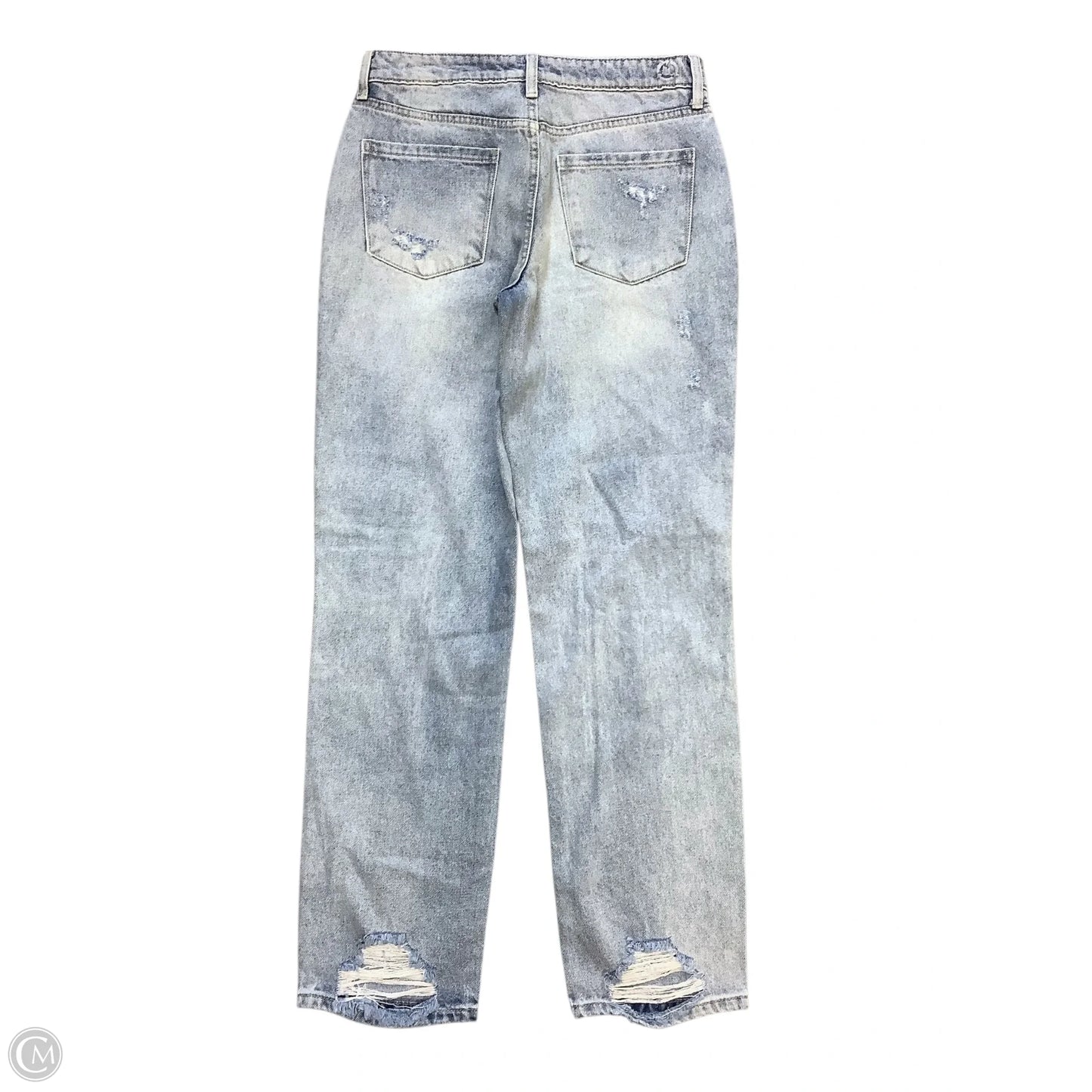 Jeans Straight By Cmc In Blue Denim, Size: 2(26)