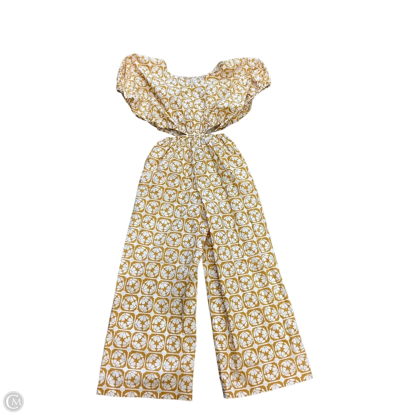 Jumpsuit By Rebecca Taylor In Yellow, Size: 2