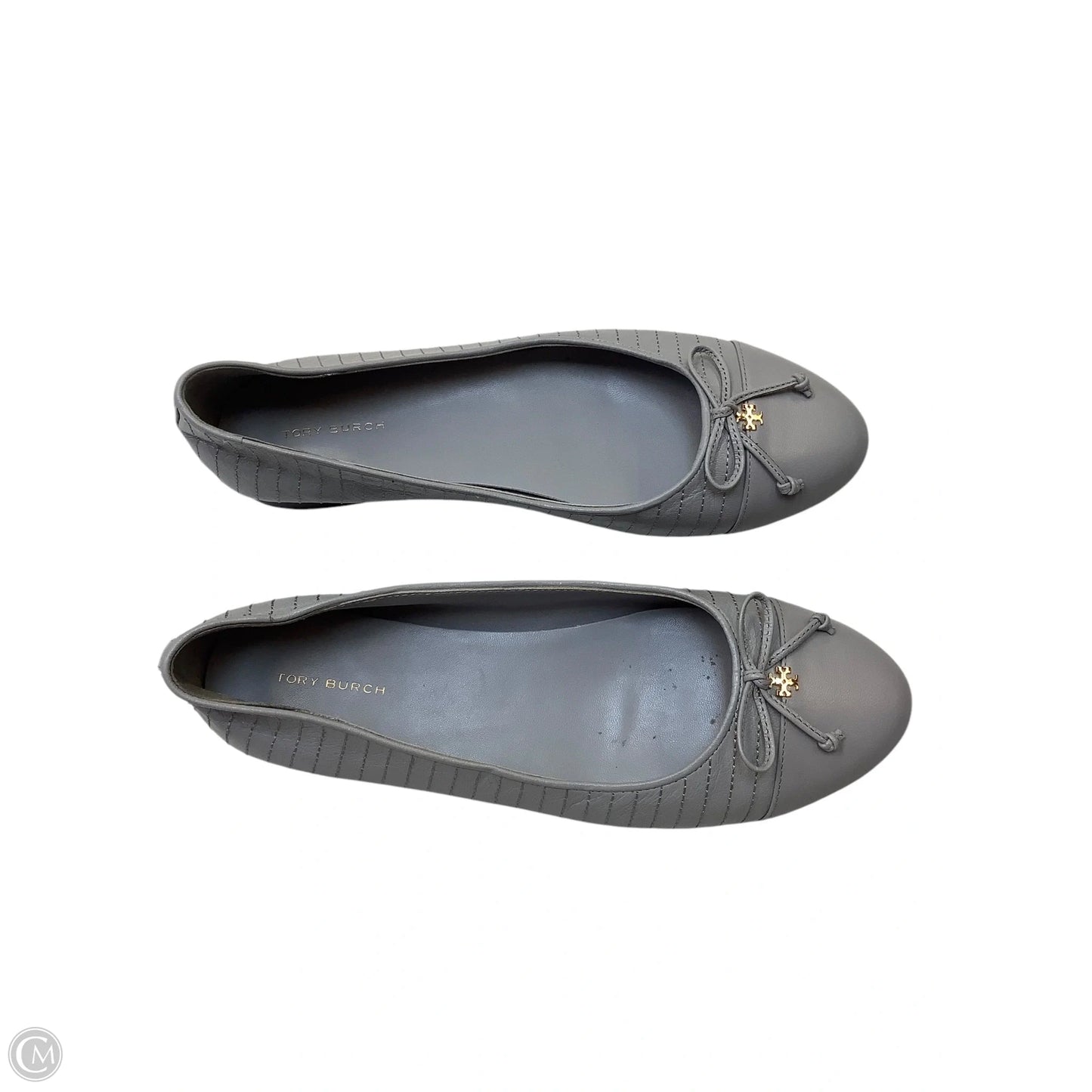 Shoes Designer By Tory Burch In Grey, Size: 8
