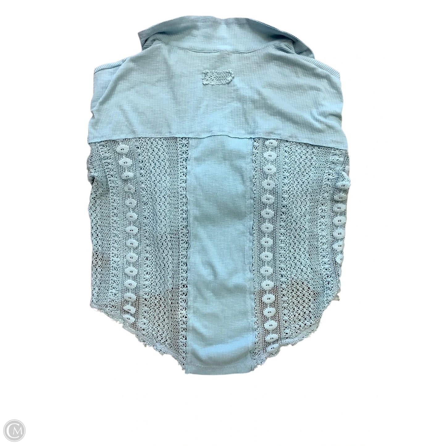 Top Long Sleeve By Pol In Blue, Size: M