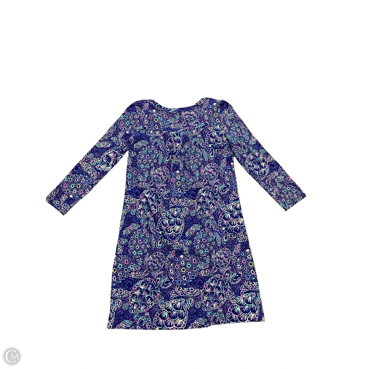 Dress Designer By Lilly Pulitzer In Blue & Pink, Size: S
