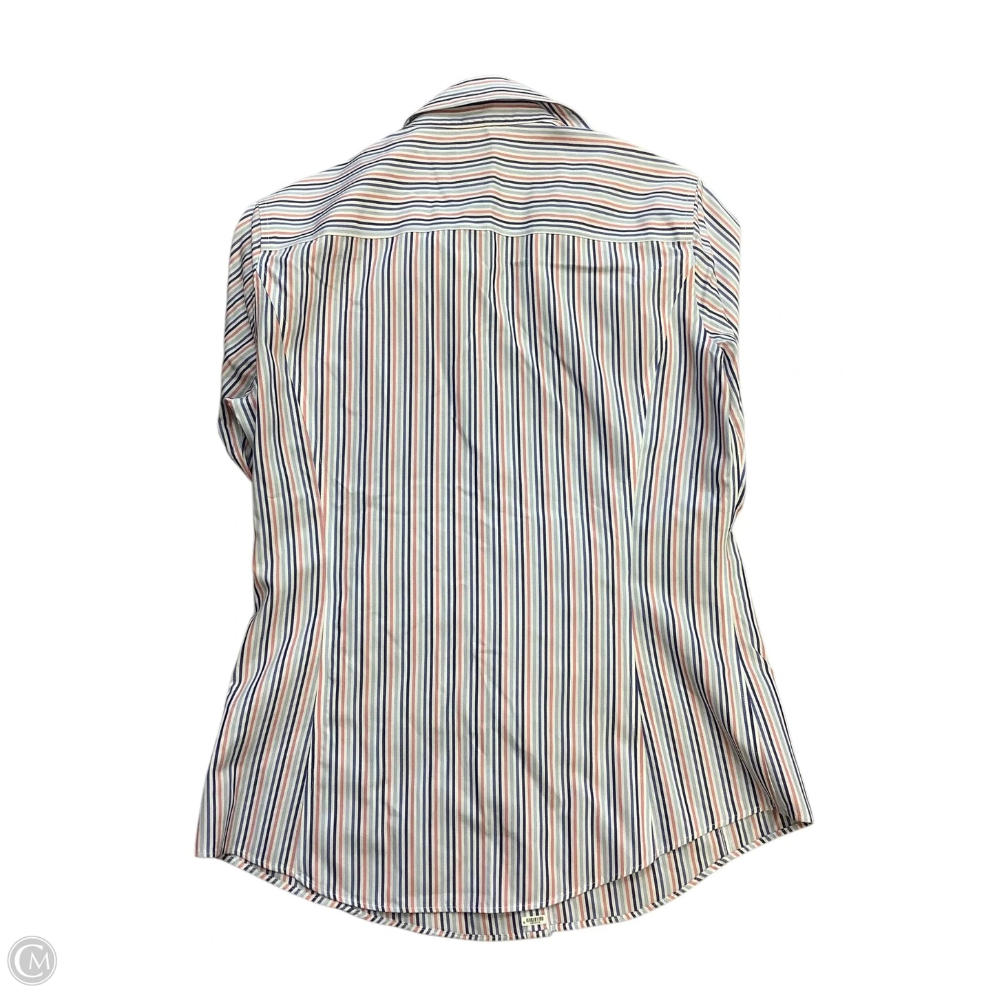 Top Long Sleeve By Brooks Brothers In Multi-colored, Size: 8