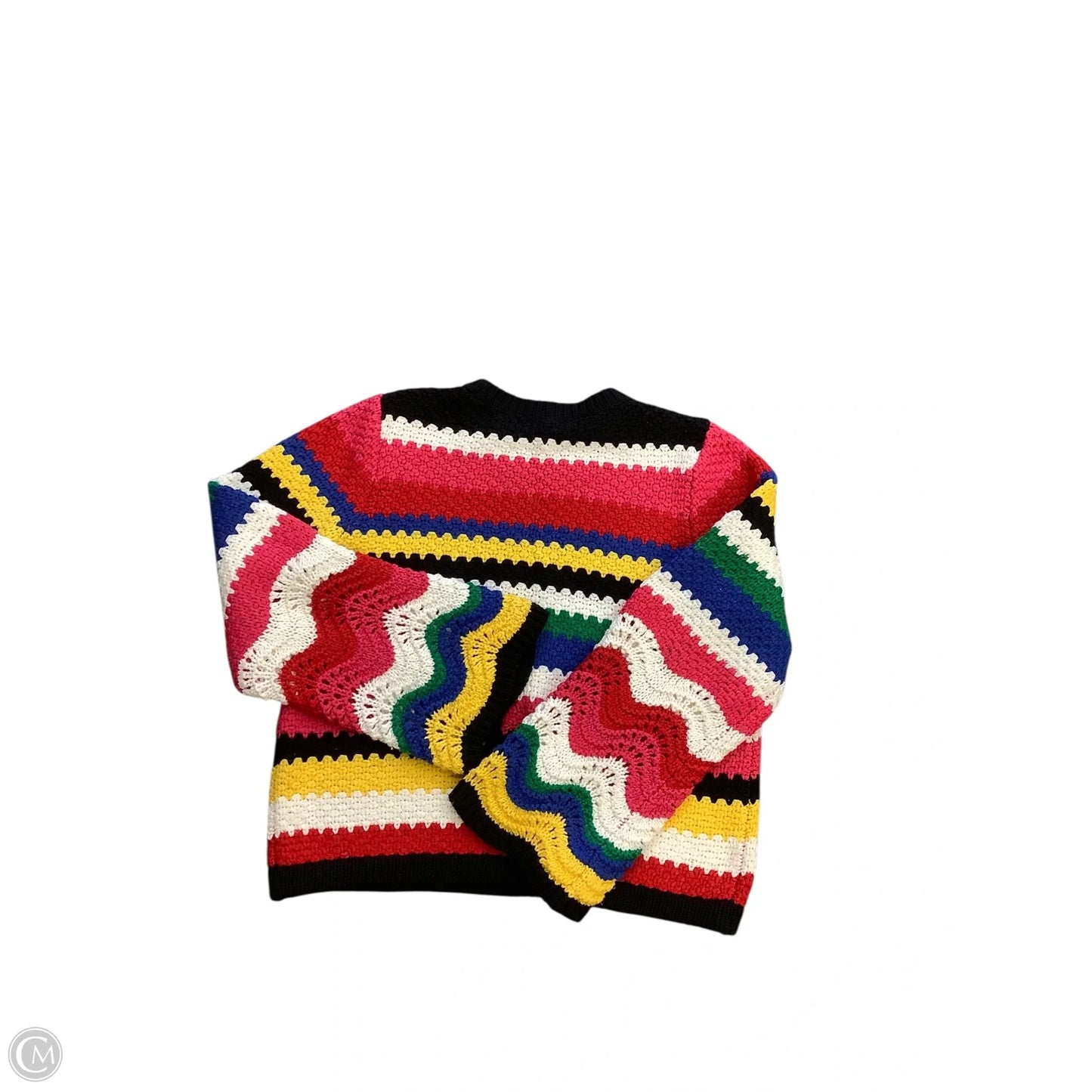 Sweater Designer By Alice + Olivia In Multi-colored, Size: M