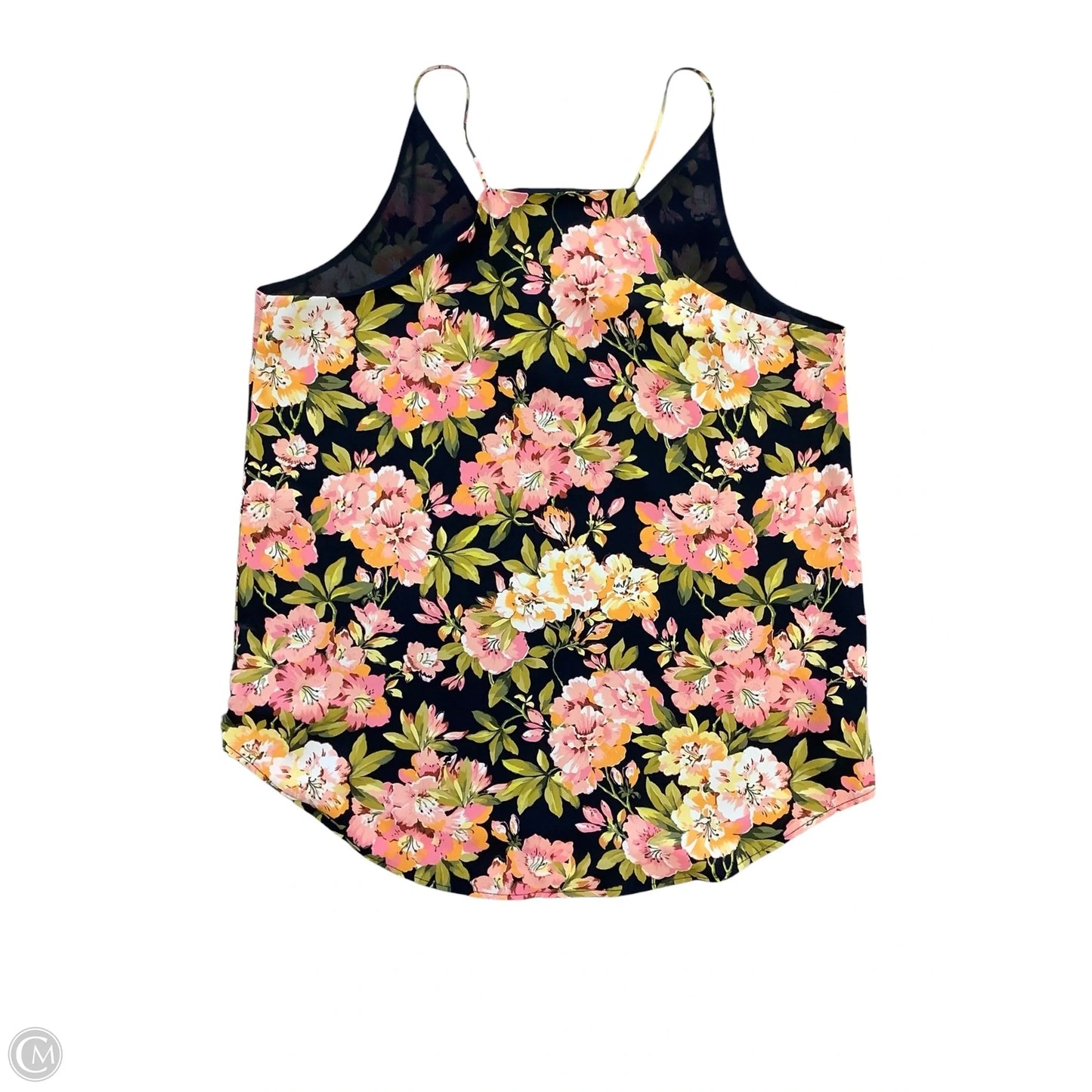 Top Sleeveless By Loft In Floral Print, Size: S