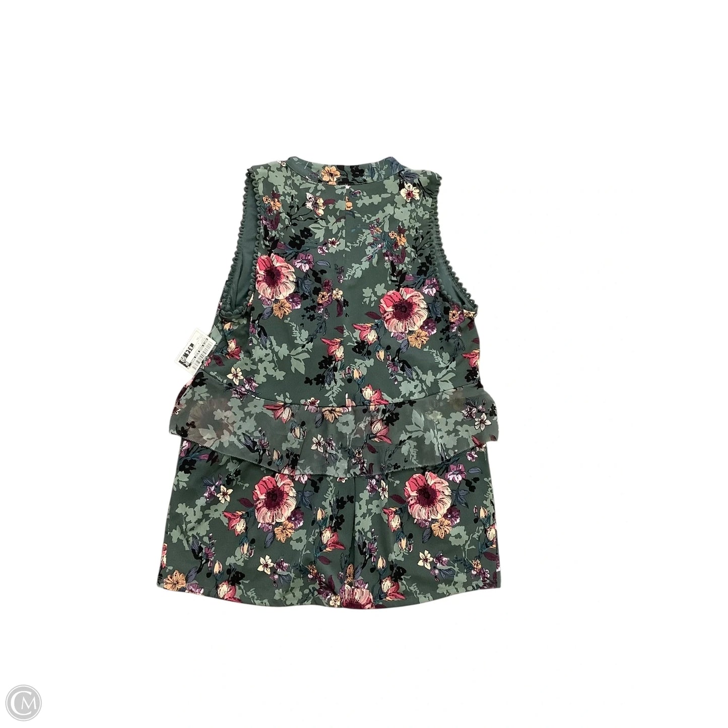 Blouse Sleeveless By White House Black Market In Green, Size: Xs