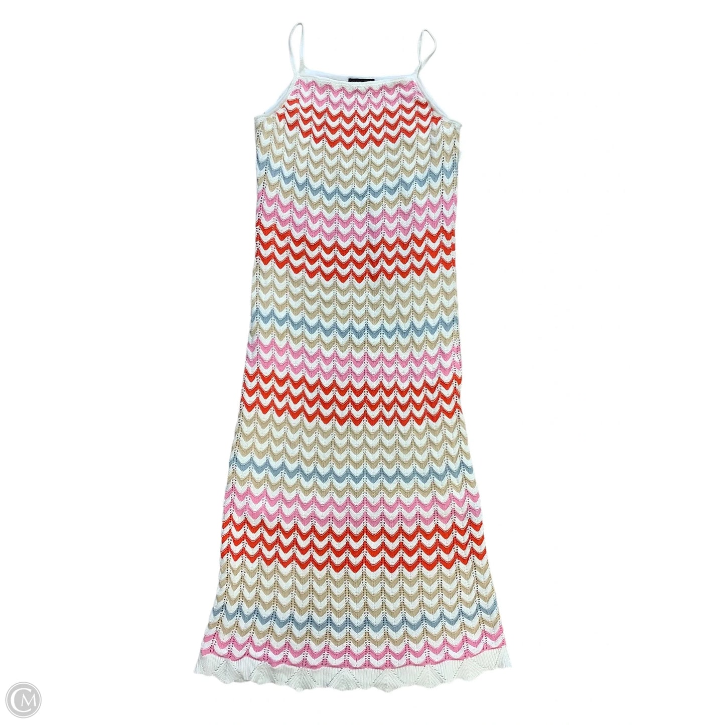 Dress Casual Maxi By Rachel Zoe In Pink & Tan, Size: L