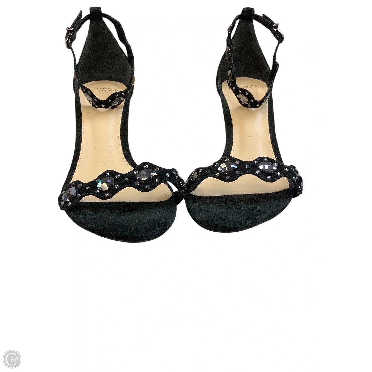 Sandals Heels Stiletto By Cma In Black, Size: 9