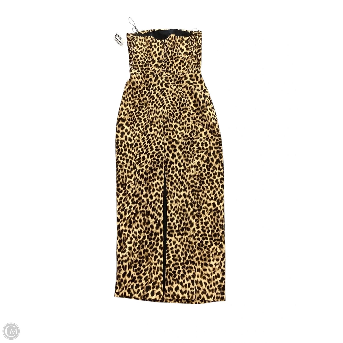 Dress Party Long By Zara In Animal Print, Size: Xs