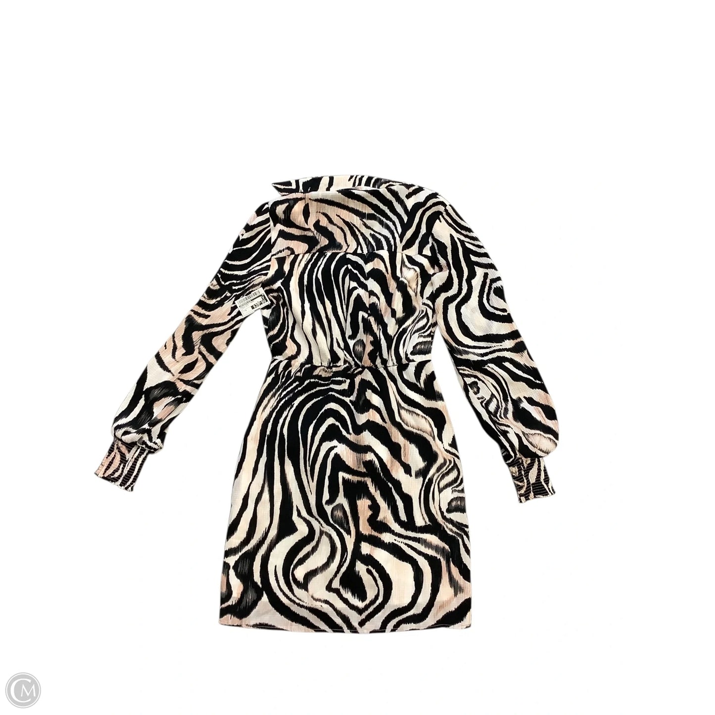 Dress Party Short By Anthropologie In Zebra Print, Size: 0