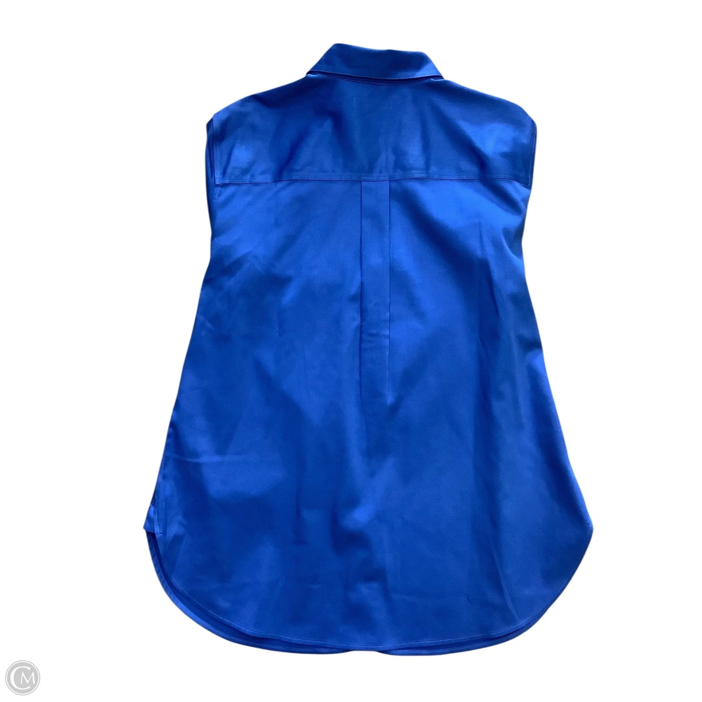 Top 3/4 Sleeve By Chicos In Blue, Size: 6