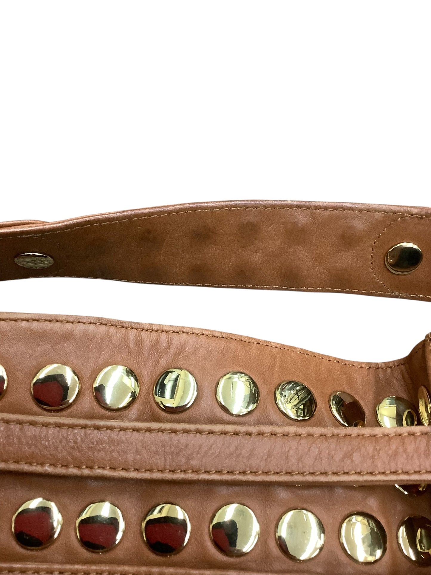 Handbag Designer By Rebecca Minkoff In Brown, Size:Large As is