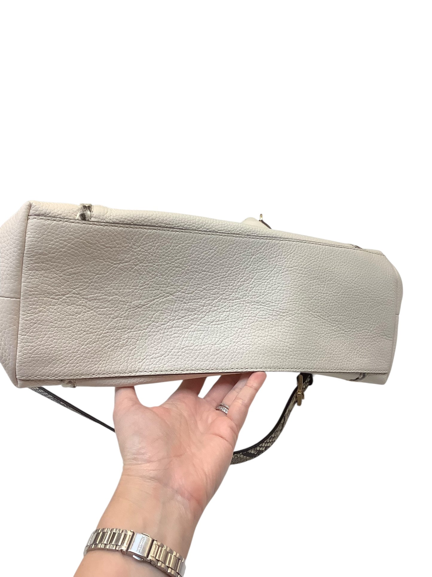 Handbag Designer By Michael Kors In Tan, Size:Large