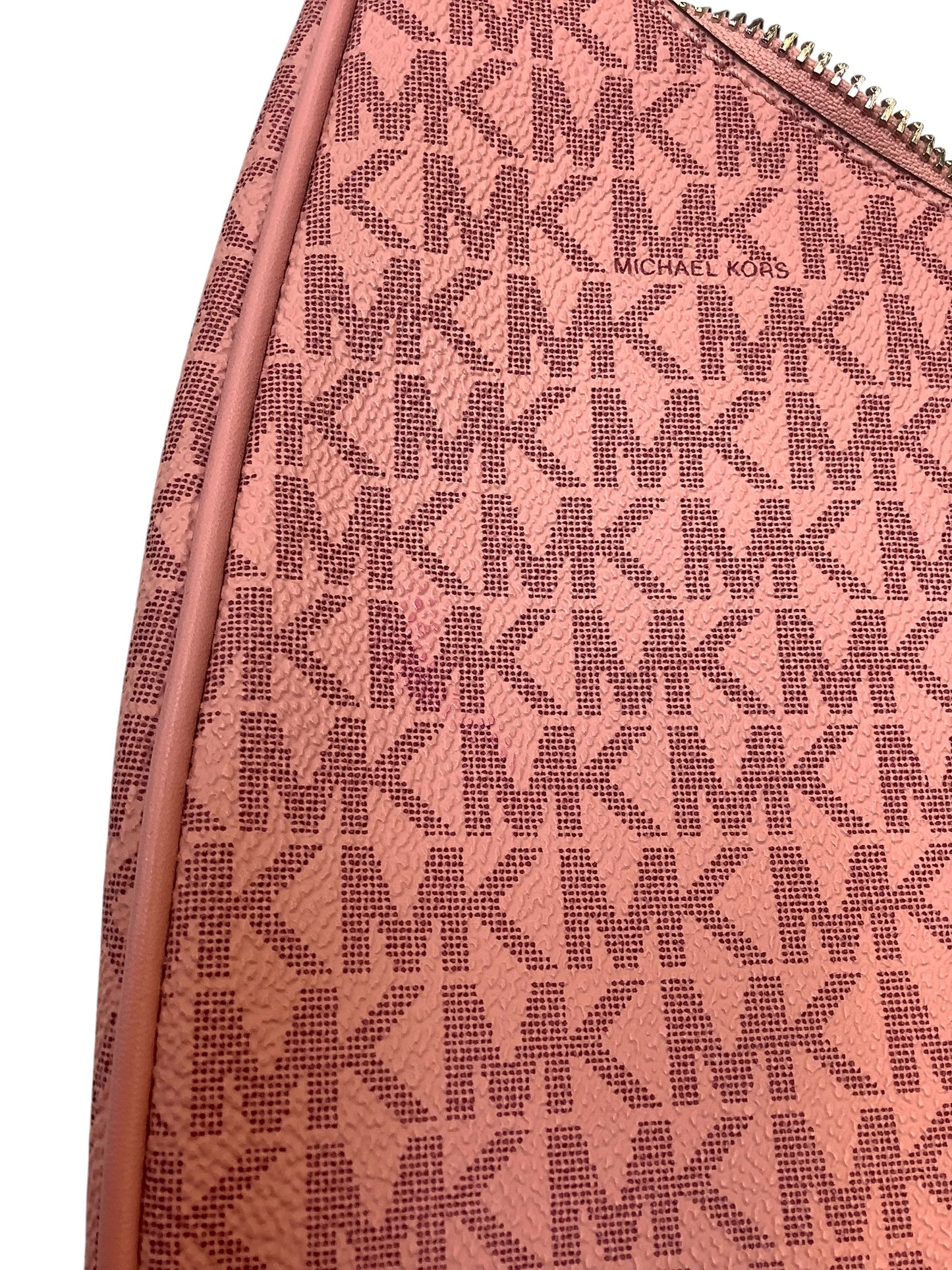 Crossbody Designer By Michael Kors In Pink, Size:Large