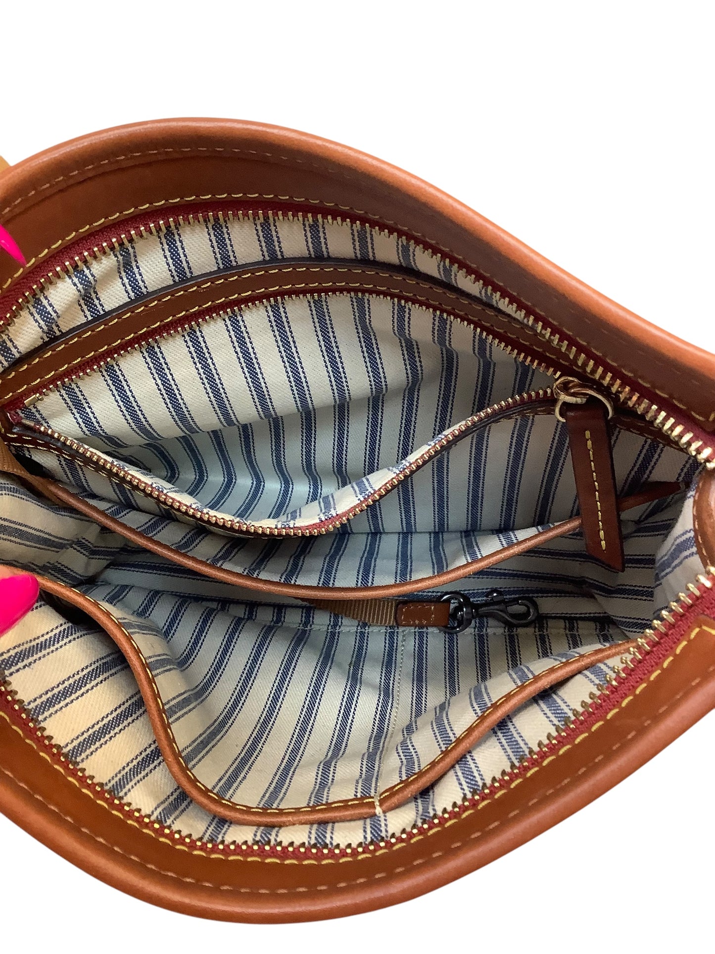 Crossbody Designer By Dooney And Bourke In Blue, Size:Medium