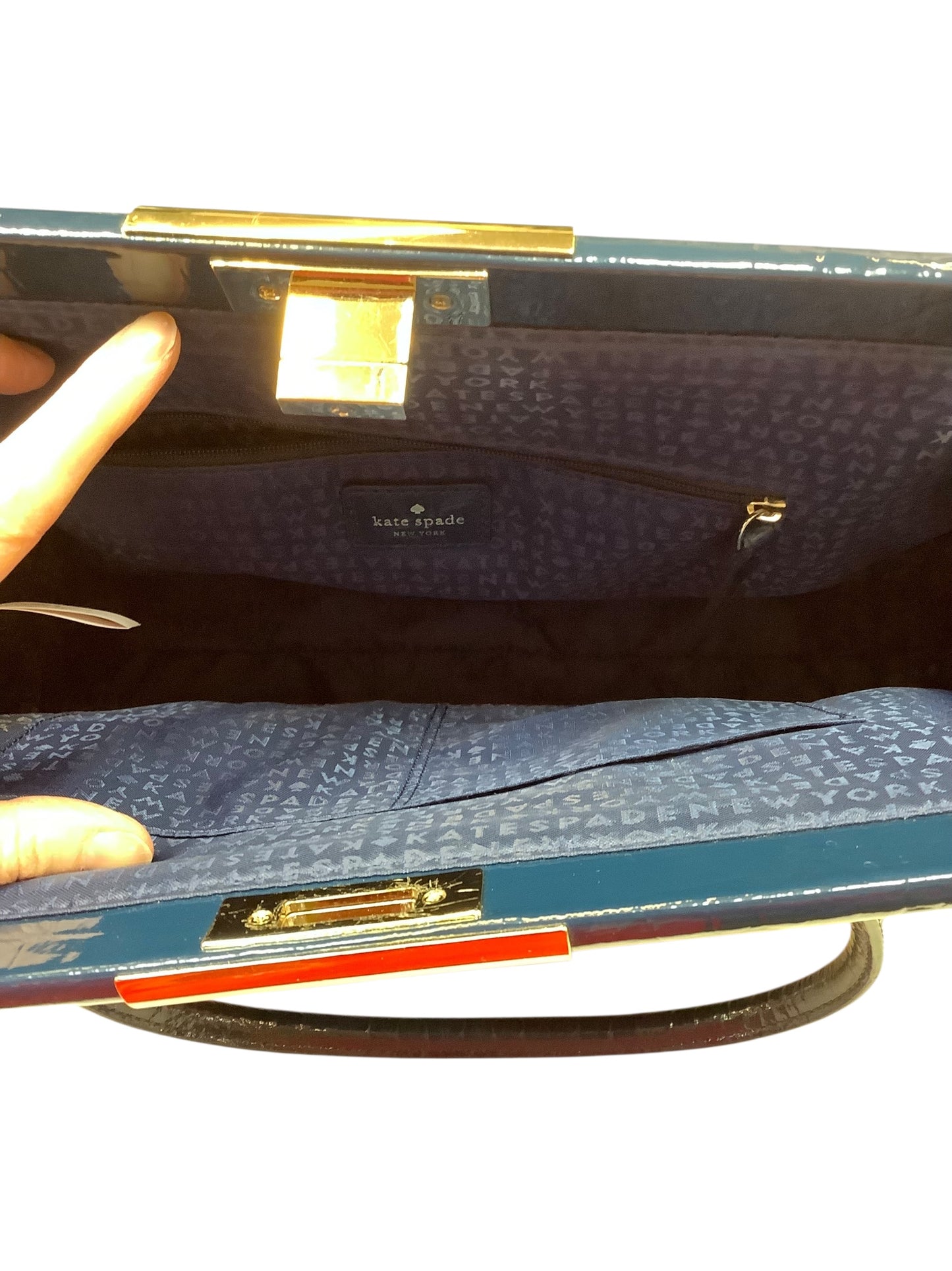 Handbag Designer By Kate Spade In Multi, Size:Large