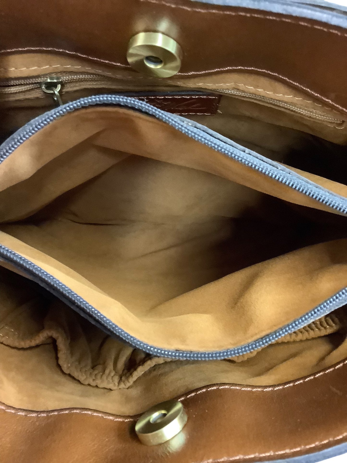 Handbag Designer By Patricia Nash In Brown, Size:Large