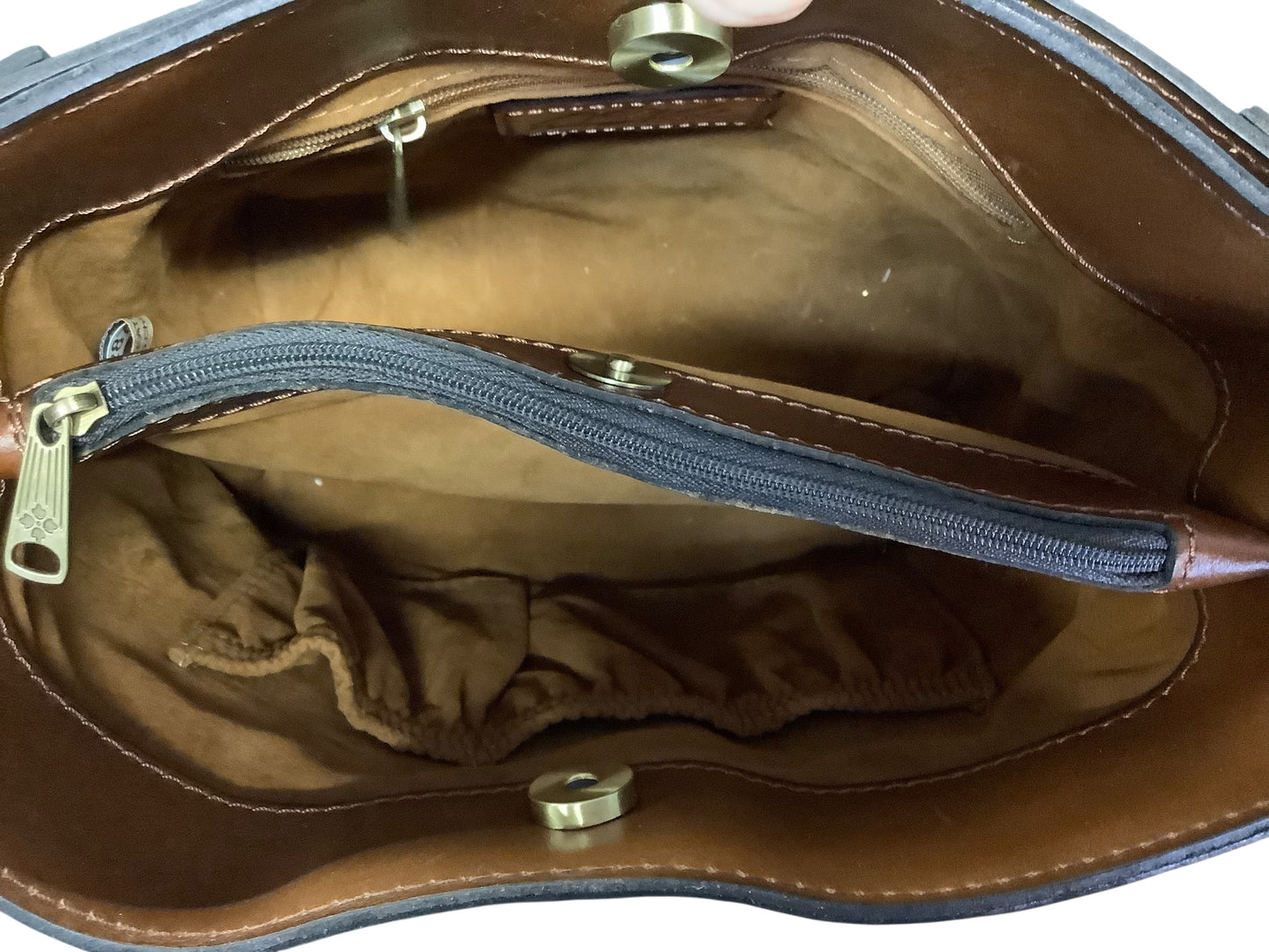 Handbag Designer By Patricia Nash In Brown, Size:Large