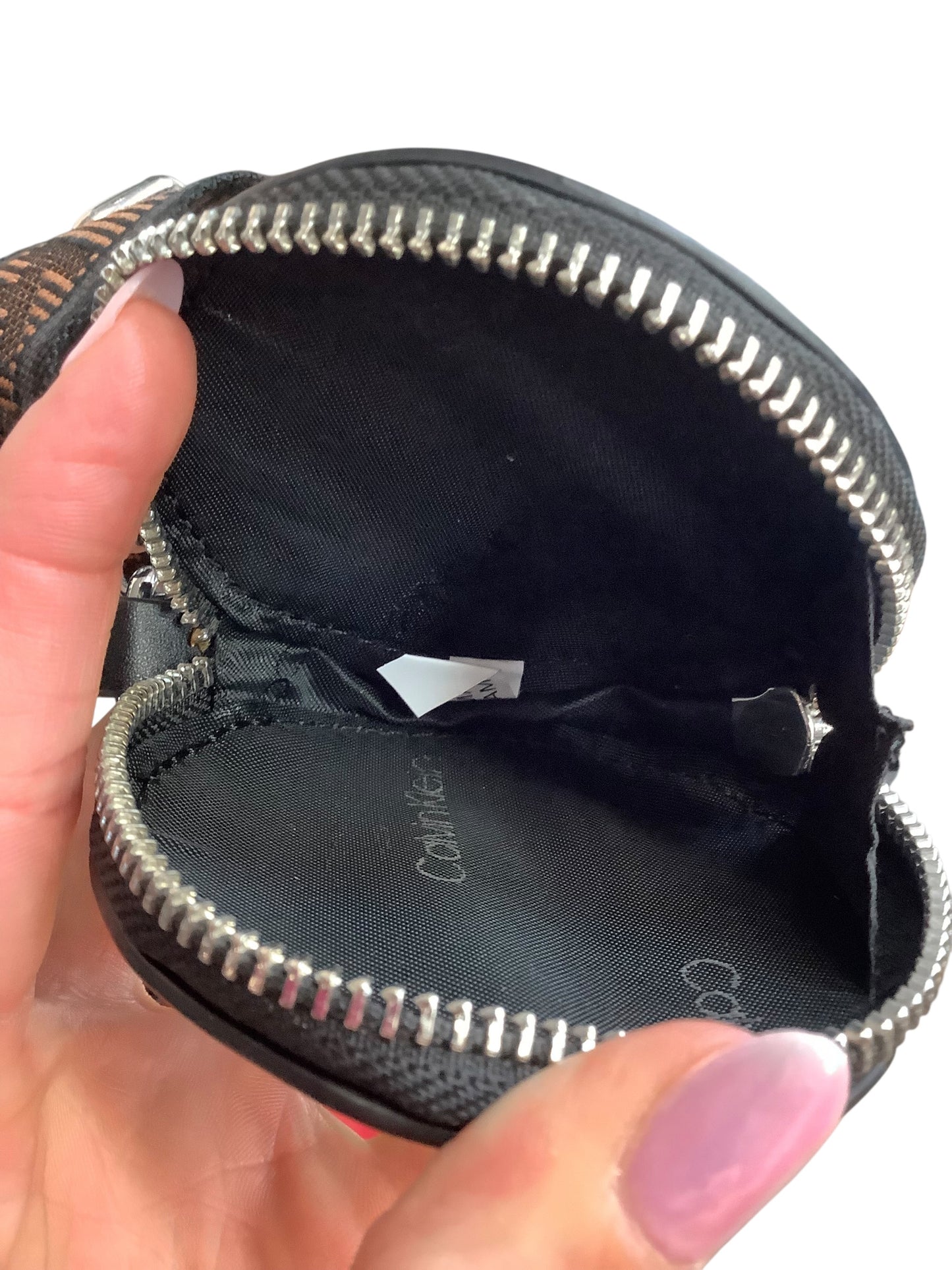 Handbag By Calvin Klein In Black, Size:Medium