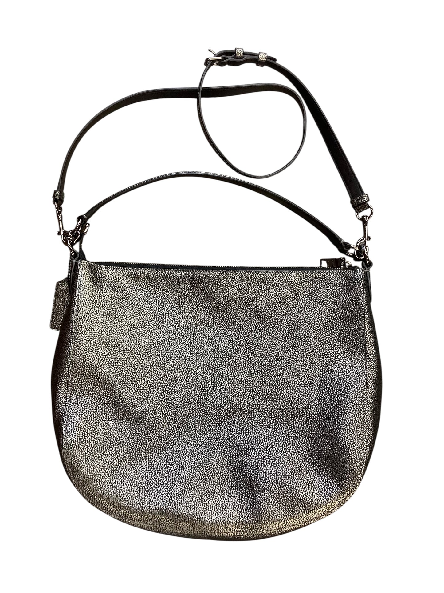 Handbag Designer By Coach In Bronze, Size:Large