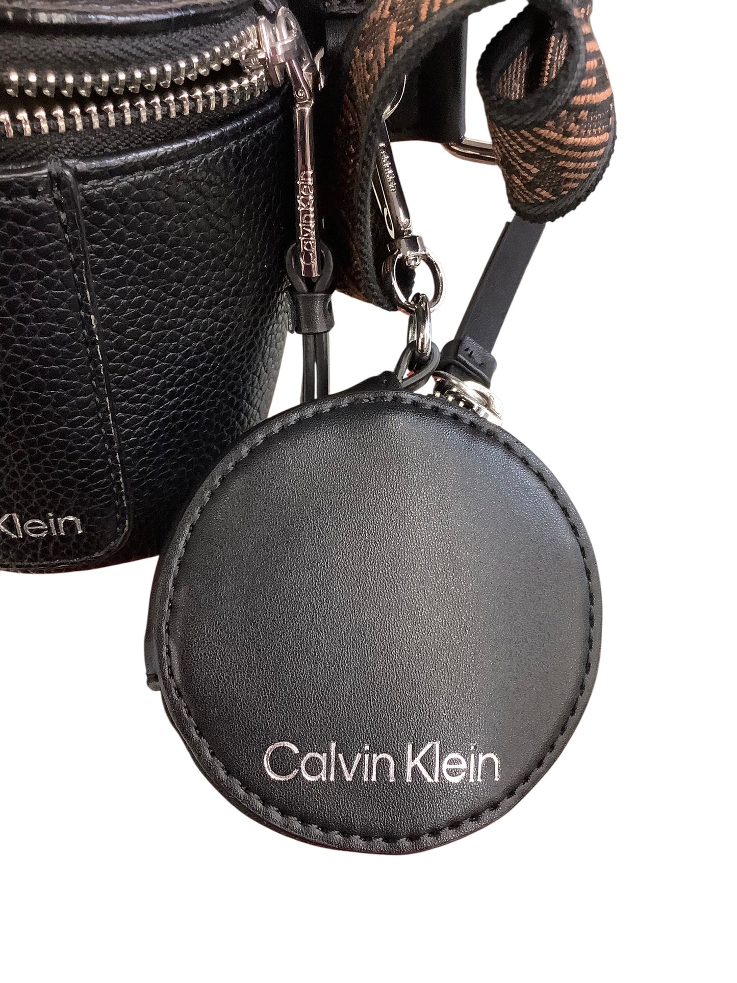 Handbag By Calvin Klein In Black, Size:Medium