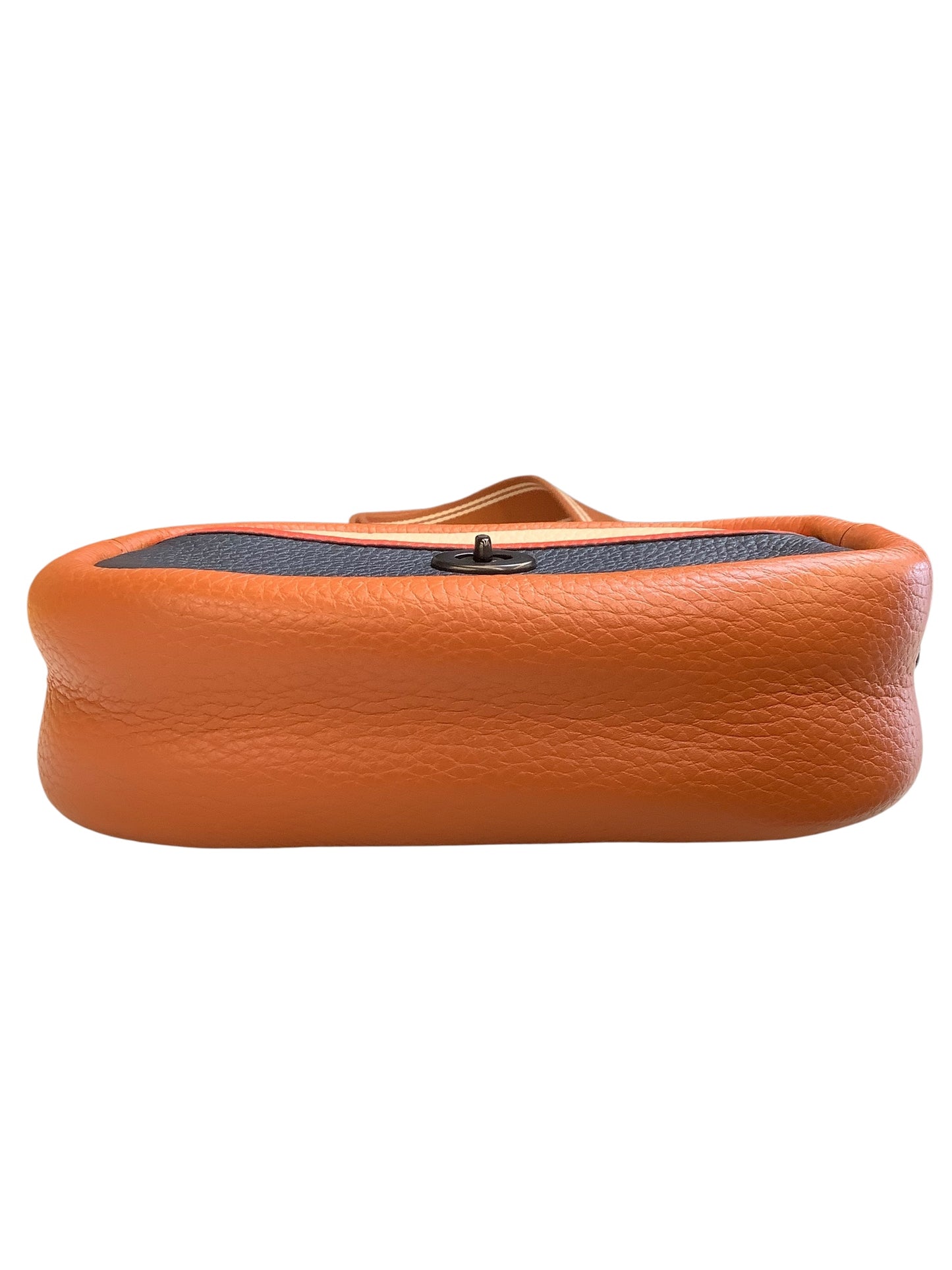 Crossbody Designer By Coach In Orange, Size:Medium