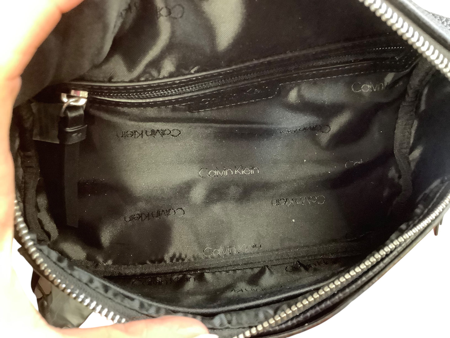 Handbag By Calvin Klein In Black, Size:Medium