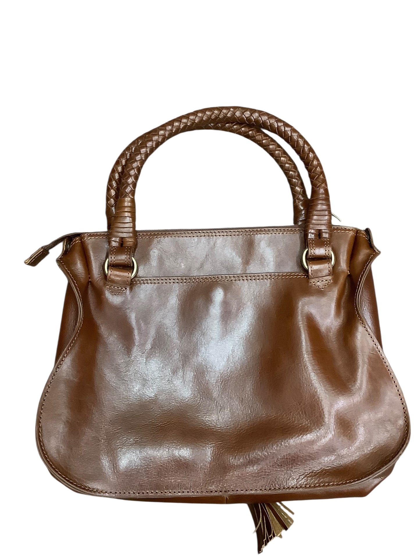 Handbag Designer By Patricia Nash In Brown, Size:Medium As is