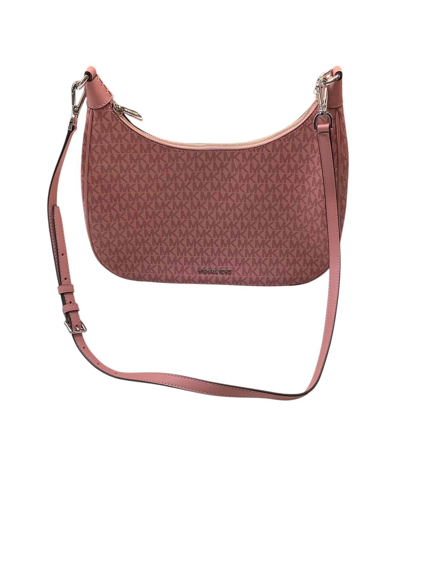 Crossbody Designer By Michael Kors In Pink, Size:Large