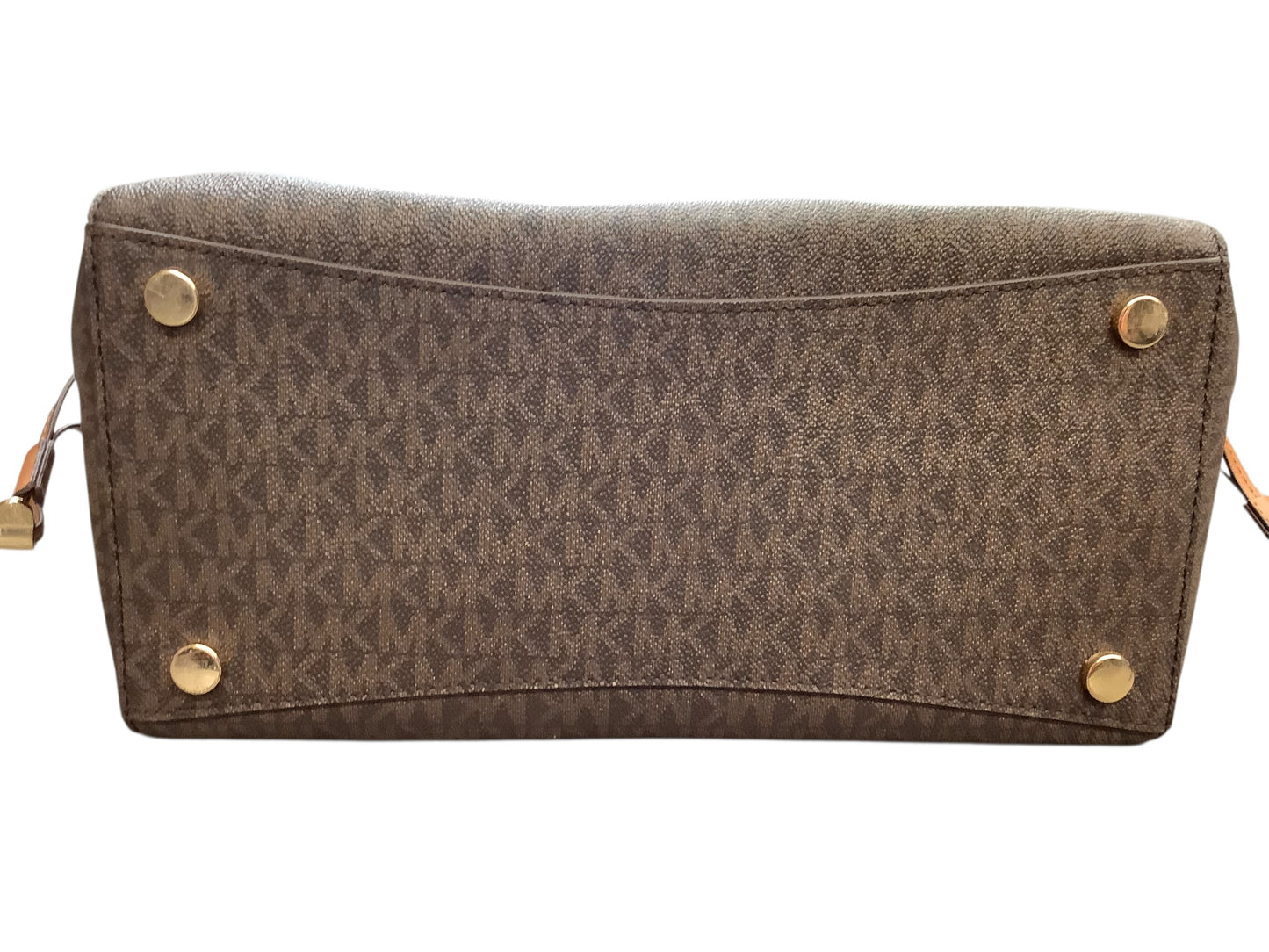 Handbag Designer By Michael Kors In Brown, Size:Large