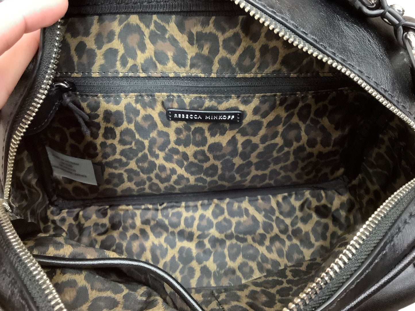 Crossbody Designer By Rebecca Minkoff In Black, Size:Medium
