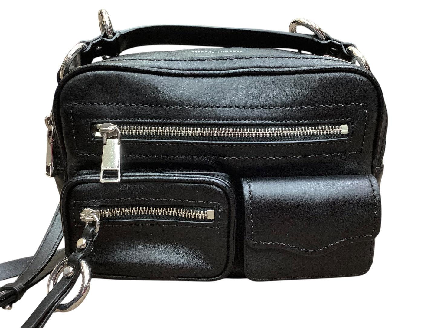 Crossbody Designer By Rebecca Minkoff In Black, Size:Medium