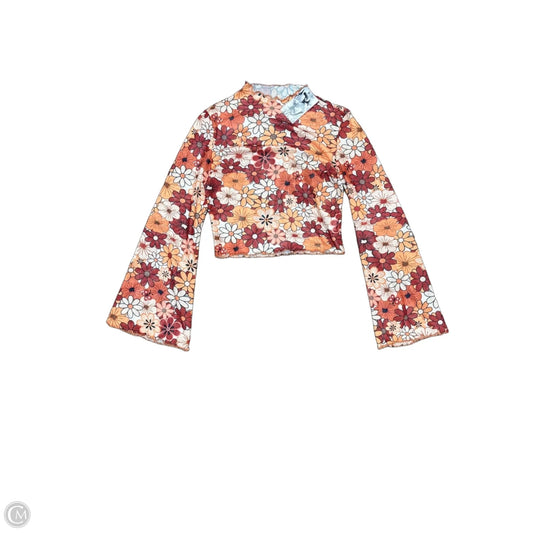 Top Long Sleeve By Clothes Mentor In Multi-colored, Size: M