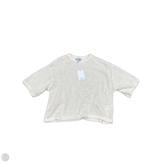 Sweater By Clothes Mentor In Cream, Size: L