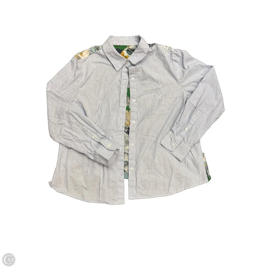 Top Long Sleeve By Clothes Mentor In Striped Pattern, Size: M