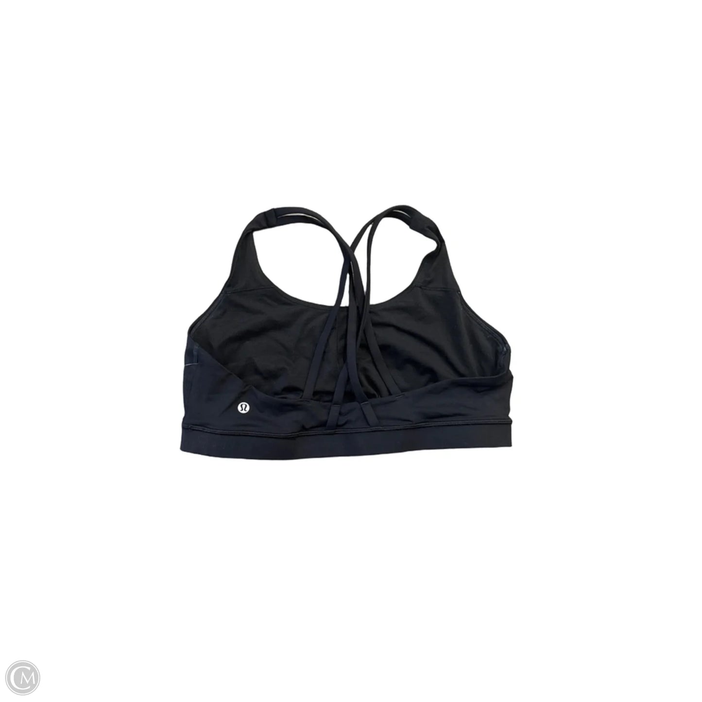 Athletic Bra By Lululemon In Black, Size: M