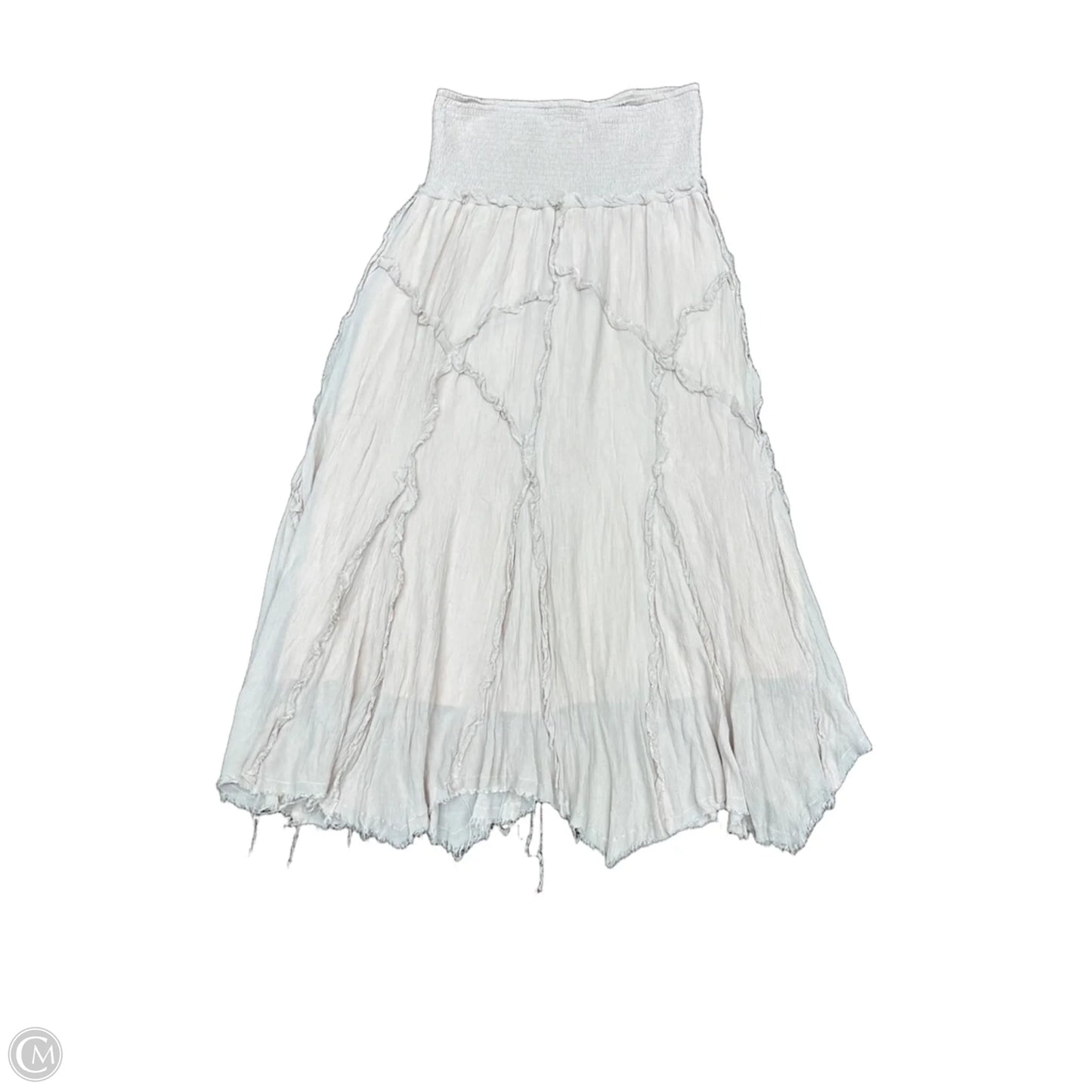 Skirt Maxi By Easel In Cream, Size: M