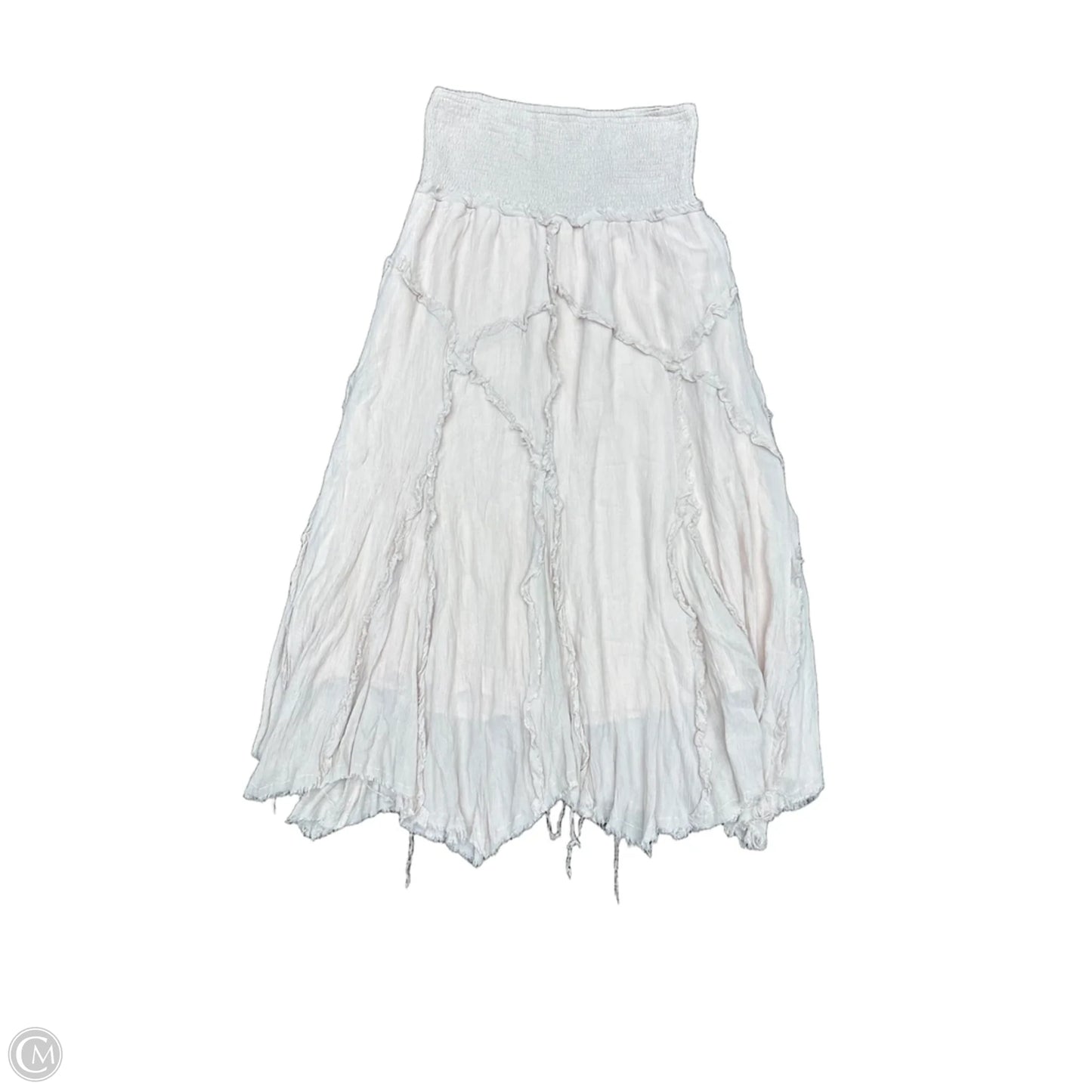 Skirt Maxi By Easel In Cream, Size: M