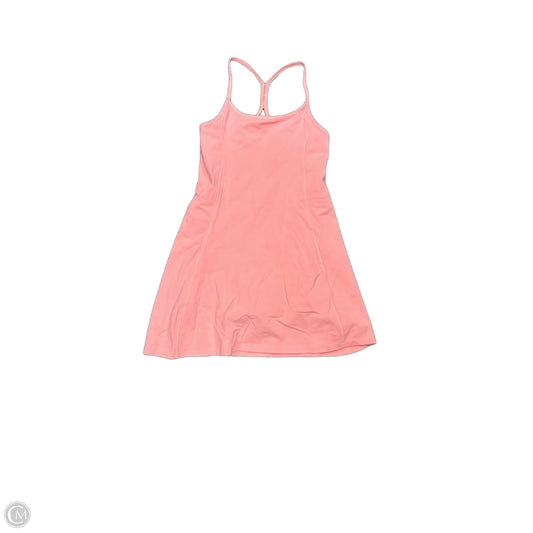 Athletic Dress By Pink In Peach, Size: S