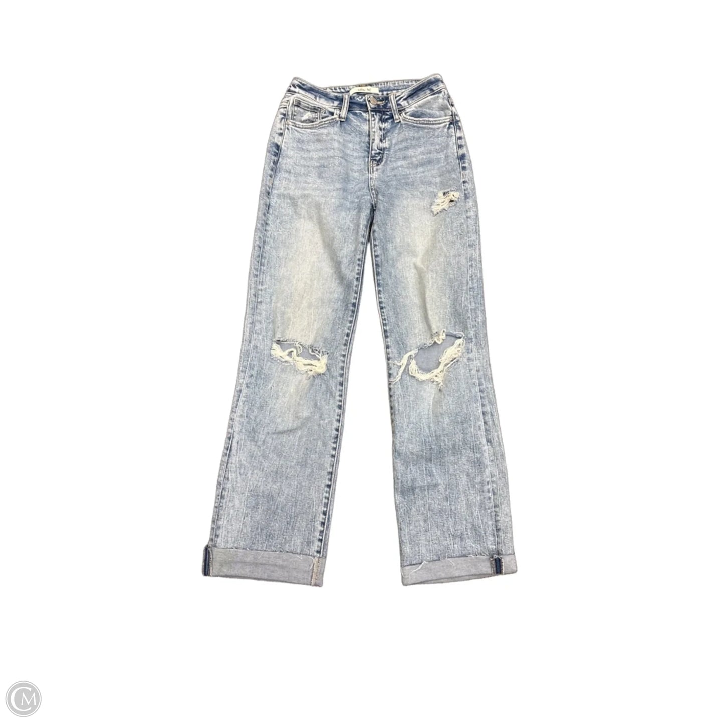 Jeans Boot Cut By Willow & Root In Blue, Size: 0