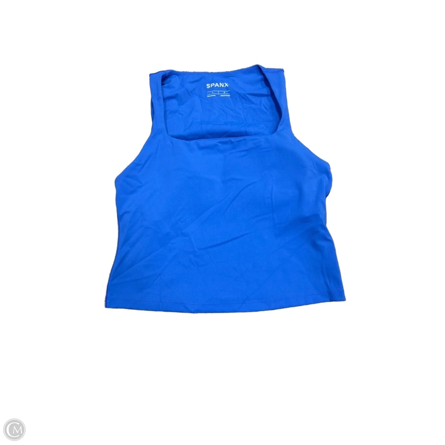 Athletic Bra By Spanx In Blue, Size: L