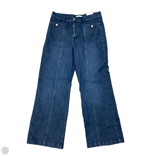 Jeans Wide Leg By Jessica Simpson In Blue, Size: 14
