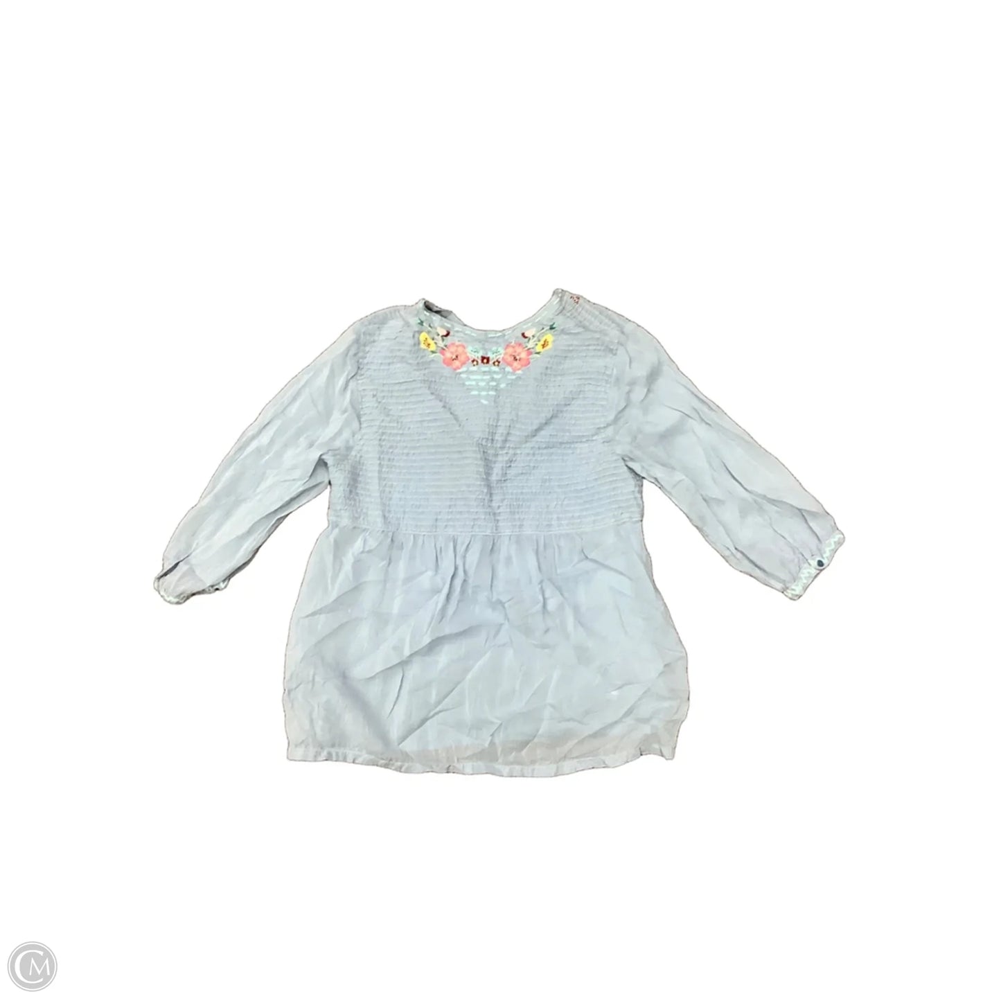 Top Long Sleeve By Sundance In Blue, Size: M