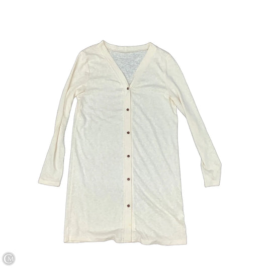 Cardigan By Clothes Mentor In Cream, Size: M