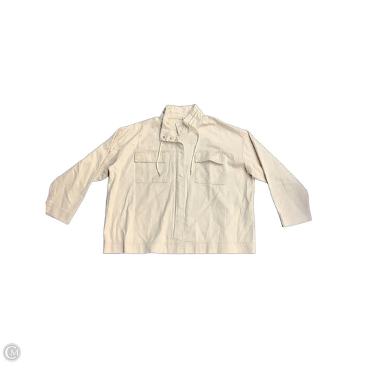 Jacket Denim By Maurices In Tan, Size: 3x