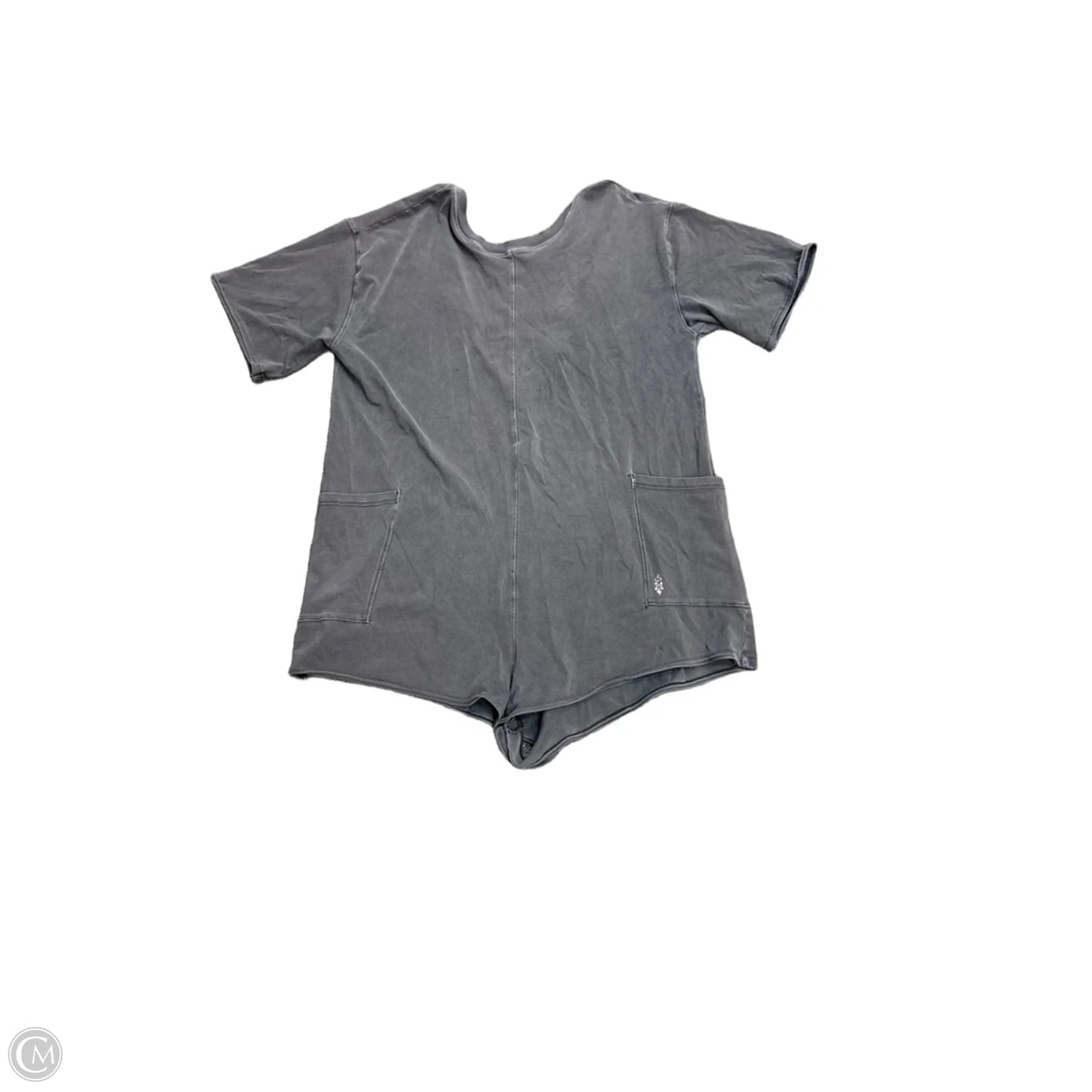 Romper By Free People In Grey, Size: L